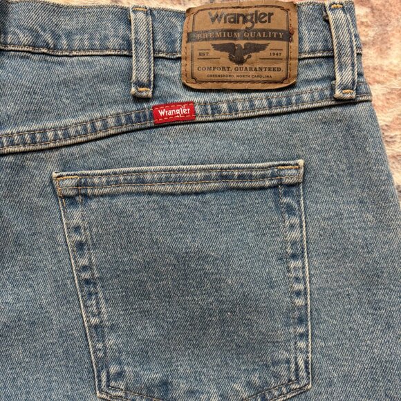 WRANGLER - Men's Jeans - Size 36 X 30 - Picture 2 of 3